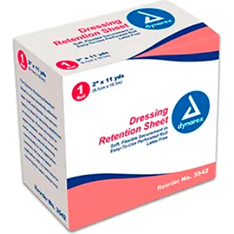 Dynarex Dressing Retention Sheet, 6"W x 11 yards, 5 Pcs
