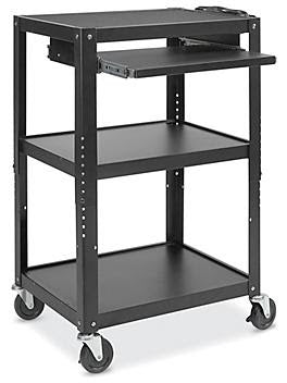 Economy AV Cart - 26 x 20 x 29-42"