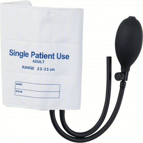 MABIS Blood Pressure Unit: Blood Pressure Unit, Arm, Adult, Vinyl, Adult Cuff Named Size, 5 PK