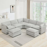 HYLEORY U-Shaped Sectional Sofa