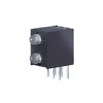 LED Circuit Board Indicators Red/Green Diffused 625/568nm 30/25mcd