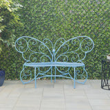 Breena Metal Outdoor Bench
