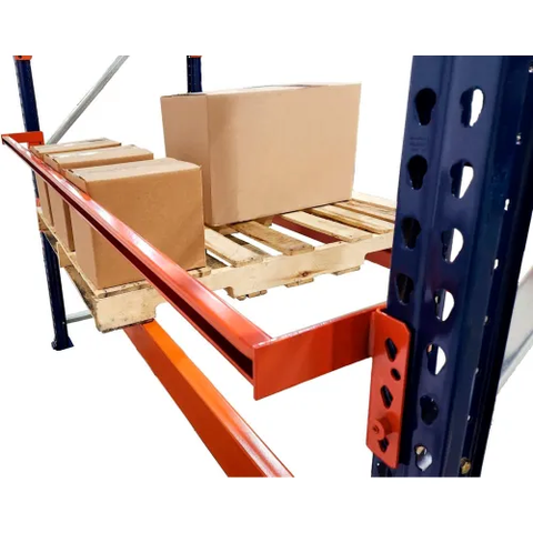 Teardrop Pallet Rack Backstop, 96" Length
