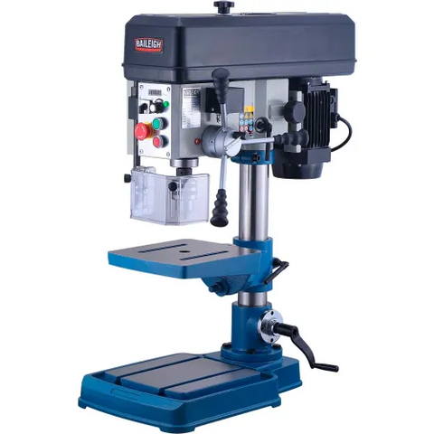 Baileigh Industrial 16" Variable Speed Bench Top Drill Press, 0.75 HP, 3 Phase, 110V, DP-4016B-VS