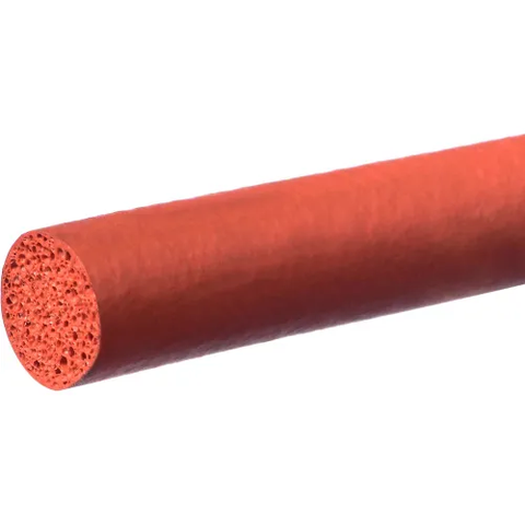 Silicone Foam Cord - 1/4" Dia x 100'L