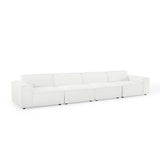 4pc Restore Sectional Sofa with Ottoman - Modway