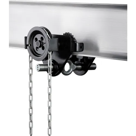 CM HTG Trolley, 5 Ton, Geared, Wide Flange Width