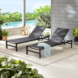 Mainstays Dashwood 2 Pack Outdoor Lounger