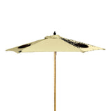 7' Wood Market Umbrella Kit (3 Imprints)