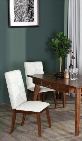 Side Chair Dining Chair Set of 2, Beige