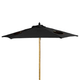 7' Wood Market Umbrella Kit (3 Imprints)
