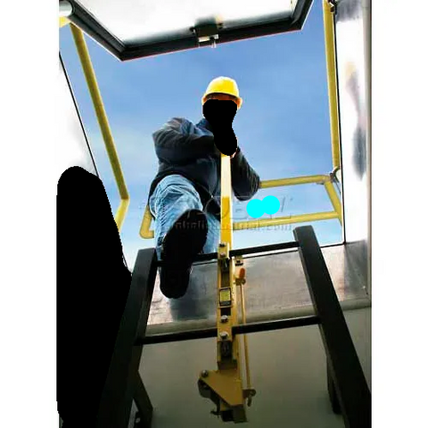 Bilco® LU-4 Aluminum Ladder Safety Post