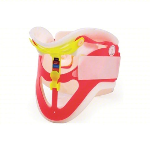FERNO Cervical Extrication Collar: Universal Collar Size, Hook-and-Loop, Polyethylene Foam, White