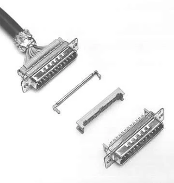 D-Sub Standard Connectors 37P OPEN COVER PLUG LOW PROFILE