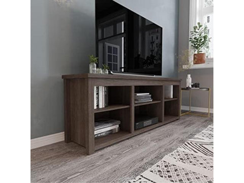 Kilead Farmhouse TV Stand for up to 80" TVs - 65" Engineered Wood Framed Media Console