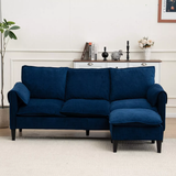 NicBex Convertible Combination Sofa with Widen Armrest