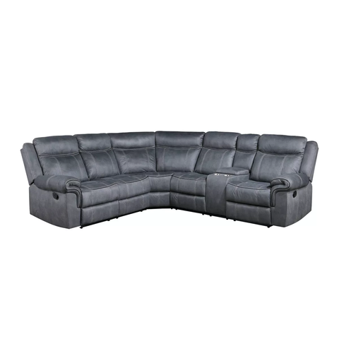 131" Dollum Two-Tone Sectional Sofa - Acme Furniture