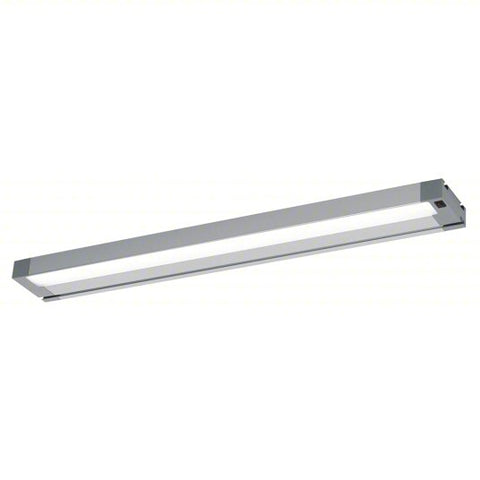 Overhead Task Light: LED, 35.39 in Arm Reach, 3,000 lm Max Brightness, 5000K, Bracket, IP20