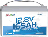 Redodo 12V 100Ah LiFePO4 Battery, 12 Volt lithium battery with 100A BMS
