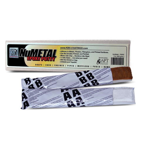 KBS Coatings NuMetal Epoxy Putty - 1lb (70001, 70002, 70003, 70004)