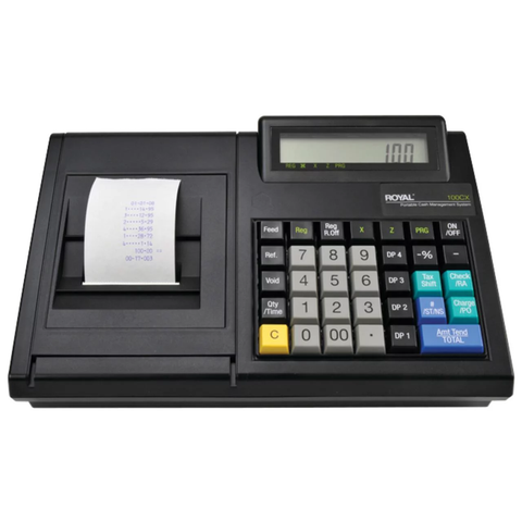 82175Q 100CX Portable Electronic Cash Register