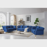 Frotten 3 - Piece Velvet Living Room Set