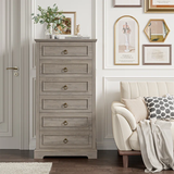 Aristide 27.2" W 6 Drawer Dresser, Drawer Chest