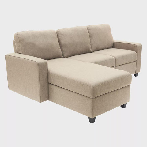 Palisades Reclining Sectional with Left Storage Chaise - Serta