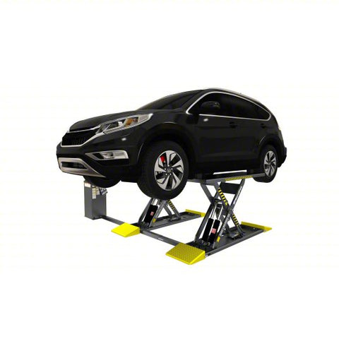 BENDPAK Vehicle Lift: 6,000 lb Load Capacity, 34 in Max Lift Ht, 5 1/4 in Min Lift Ht, 1 Lifts