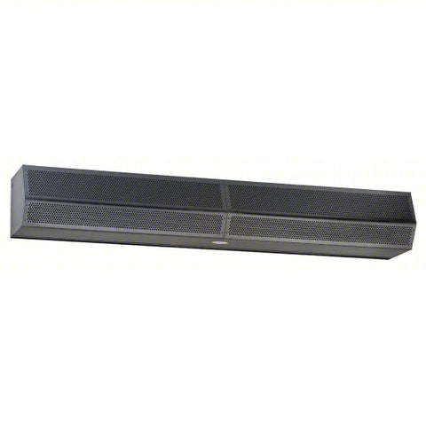 Unhtd 10.7"H 72"W 13"D Steel Air Curtain: Ambient Air, Std Profile, For 6 ft Opening Wd, 2,758 cfm