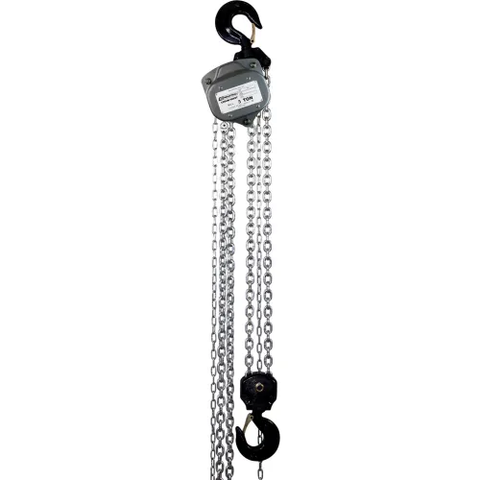 OZ Lifting Industrial Chain Hoist, 3 Ton Capacity 50' Lift