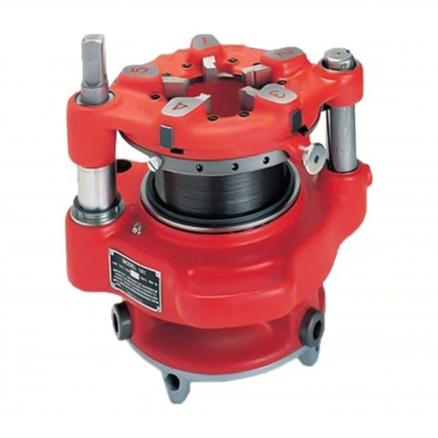 RIDGID Receding Geared Threader: 141, For 2 1/2 in to 4 in Pipe, 2 1/2 in to 4 in Die Head Sizes