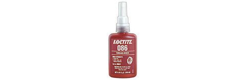 Loctite 086 Red Threadlocker 8641, IDH:214166 - High Strength - 250 ml Bottle - 08641