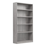 Universal Tall 5 Shelf Bookcase