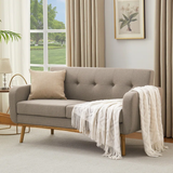 60.2" W Square Arm Loveseat