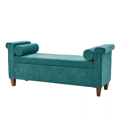 Pascual Traditional 54.3'' Wide Flip Top Storage Bench