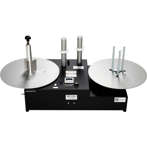 Labelmate USA Automatic Opaque Label Counter w/ Adj Core-Holder, up to 6"W Labels & 13"Dia. Roll
