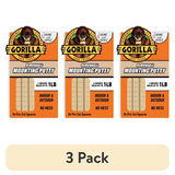 Gorilla Glue Mounting Putty 84 Pre-Cut Squares