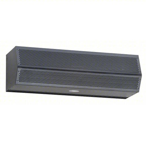 Unhtd 10.7"H 48"W 13"D Steel Air Curtain: Ambient Air, Std Profile, For 4 ft Opening Wd, 1,442 cfm