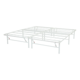 14" High Profile Foldable Steel Platform Bed Frame