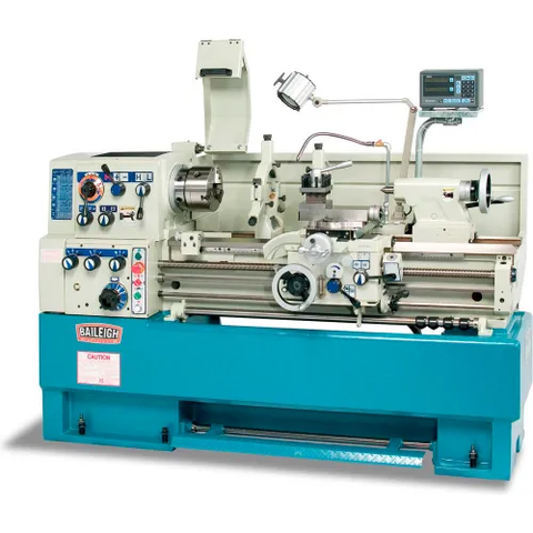 Baileigh Industrial Precision Lathe, 7.5 HP, 3 Phase, 220V, PL-1640