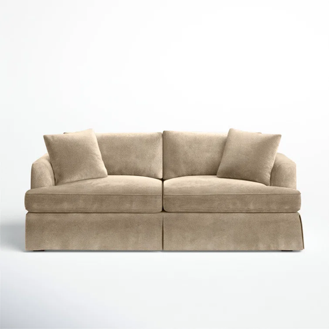 Lucia 92.5'' Recessed Arms CAL117 Compliant Sofa