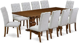 East West Furniture ALAEL5-78-05  Kitchen Table Set Includes a Rectangle Dining Table