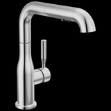 Almari Pull-Out Sprayer Kitchen Faucet, Single Handle Kitchen Sink Faucet 16943-SS-DST