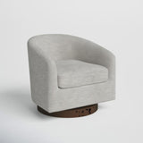 Bennett Upholstered Swivel Barrel Chair