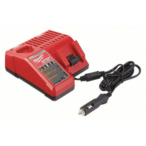 Battery Charger: Milwaukee, Multi-Port Simultaneous Charging, For 12V/18V, Li-Ion, Std
