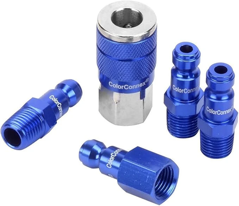 Legacy ColorConnex 1/4-Inch Type C NPT Coupler Plug Kit (A72456C)