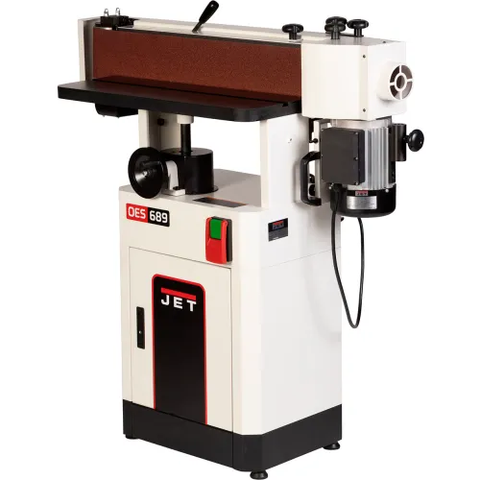 JET® OES-689-BLK Oscillating Edge Sander, 6'' x 89'' Belt, 1-3/4HP, 1-Phase, 115/230V