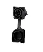 AC Power Plugs & Receptacles Rean Power X F Chassis, D Size,Air-Tight