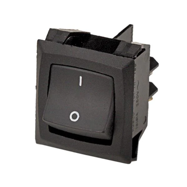Rocker Switches 2-pole, OFF - None - ON, 15A/20A/14(6)A 250VAC/125VAC ...